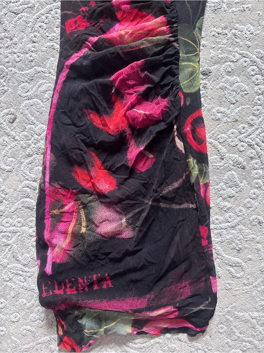 Jean Paul Gaultier Black and Pink Long Sleeve Dress - Picture 4 of 12